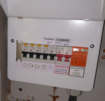 replacement metal consumer unit